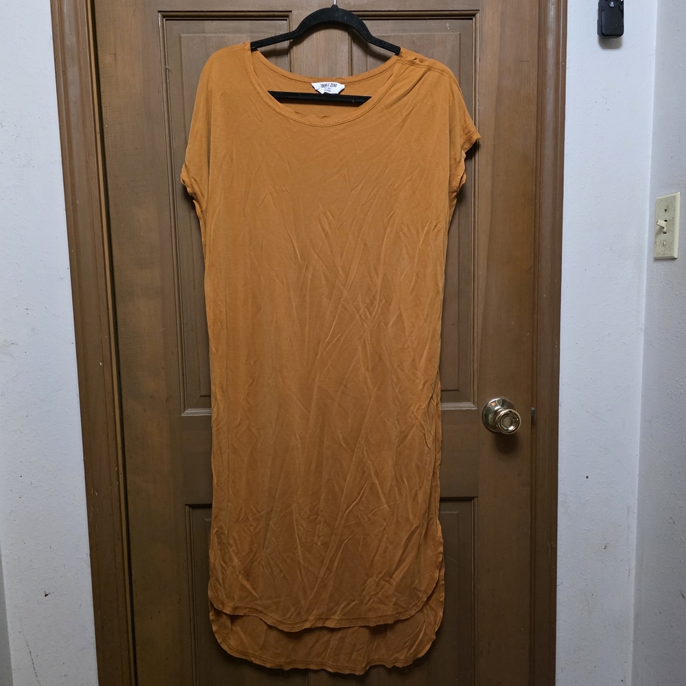 Double Zero Orange Maxi Dress